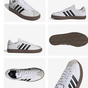 adidas White and Black Athletic Shoes